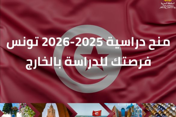منح تونس 2025-2026 | فرصتك للدراسة بالخارج